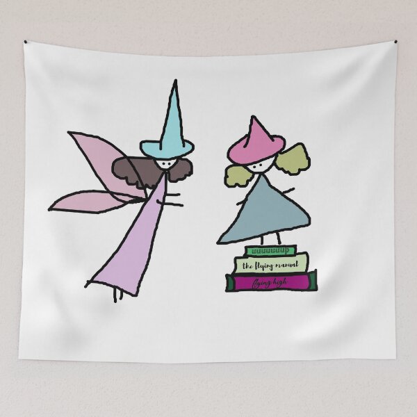Item preview, bookwitch flies designed and sold by inkandmadness.