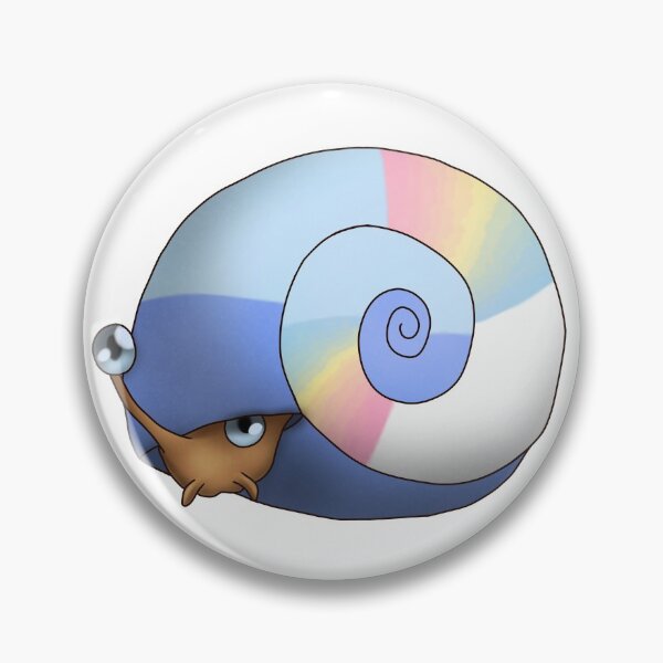 Item preview, Demiboyfluid Coming Out Pride Snail designed and sold by PrideSnails.