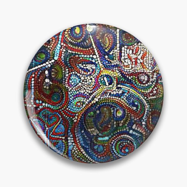 Item preview, Drumkit mosaic designed and sold by Leslie Naylor.