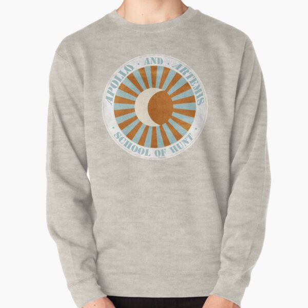 Apollo & Artemis School of Hunt retro logo Pullover Sweatshirt