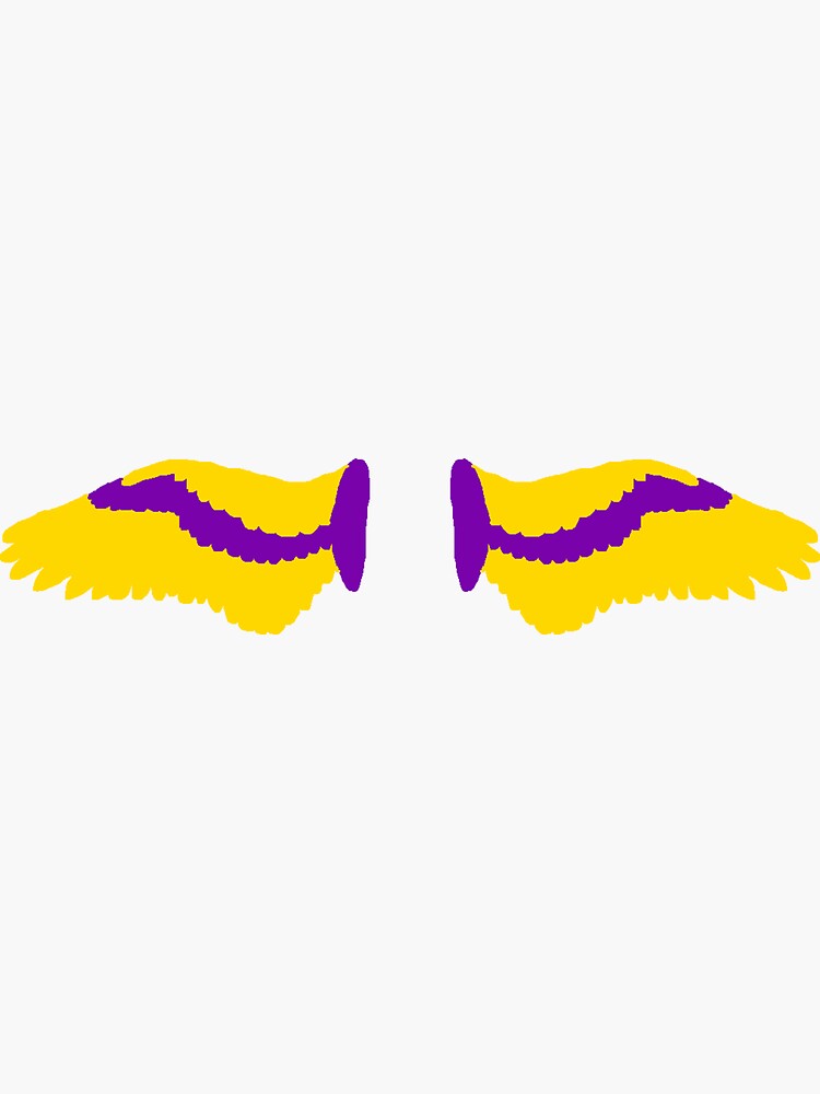 Spread Angel Wings In Intersex Pride Flag Colors Sticker For Sale By Caelanpride Redbubble 5370