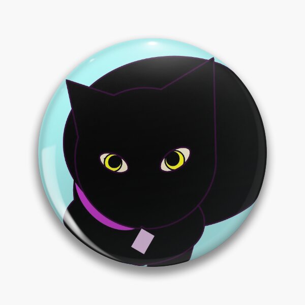Item preview, Black Cat Staring designed and sold by thedelkartist.
