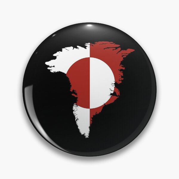 Item preview, Greenland Map with Greenland Flag designed and sold by History Merch!.