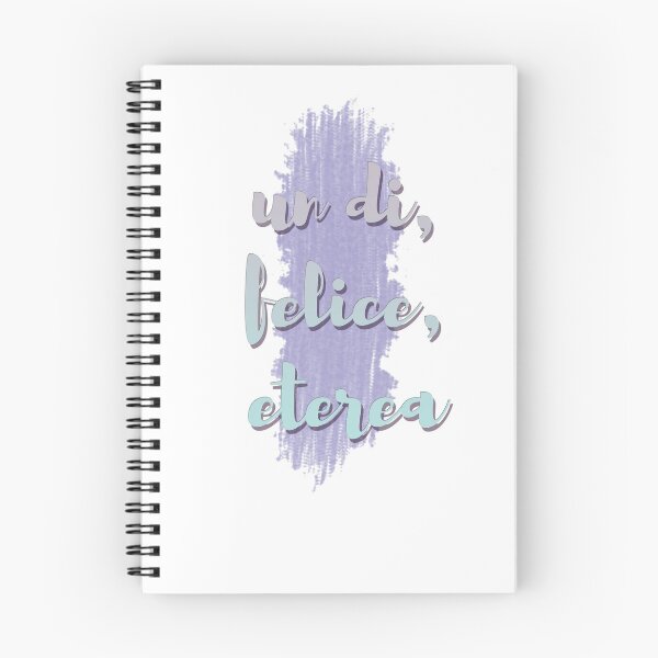 Item preview, un di felice eterea designed and sold by inkandmadness.