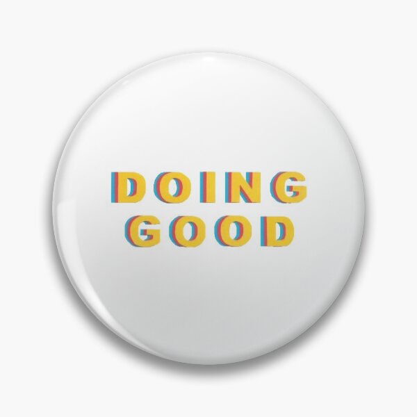 Item preview, Doing Good Sticker designed and sold by lucianawalter.
