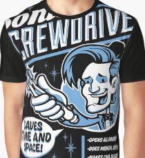Sonic Screwdriver Ad Graphic T-Shirt