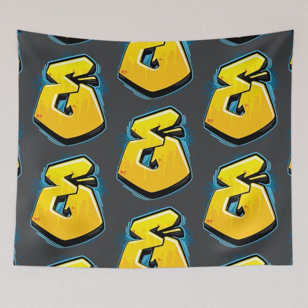 Item preview, Graffiti Letter E designed and sold by NameGraffiti.