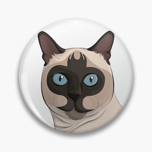Item preview, Siamese Cat designed and sold by Angele Gougeon.