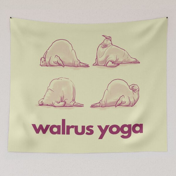 Item preview, Walrus Yoga designed and sold by DFMY.