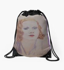 Harlow in Lavender Drawstring Bag