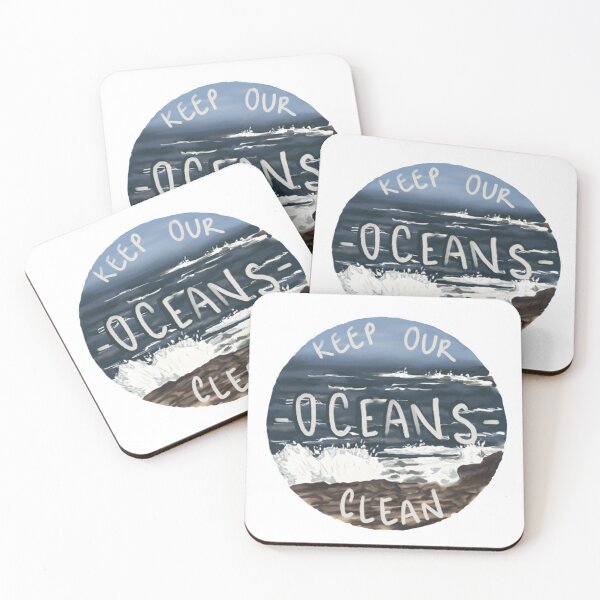 Item preview, Keep Our Oceans Clean! designed and sold by ShelbyGrace-Art.