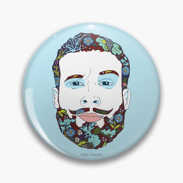 A man of nature Pin