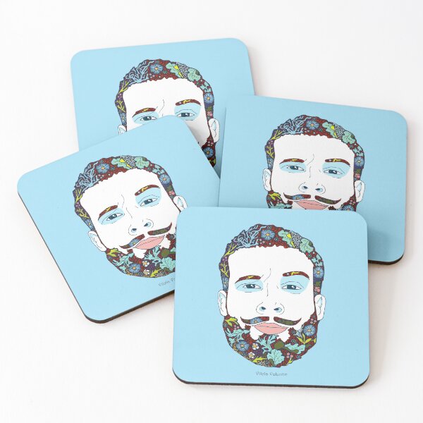 A man of nature Coasters (Set of 4)