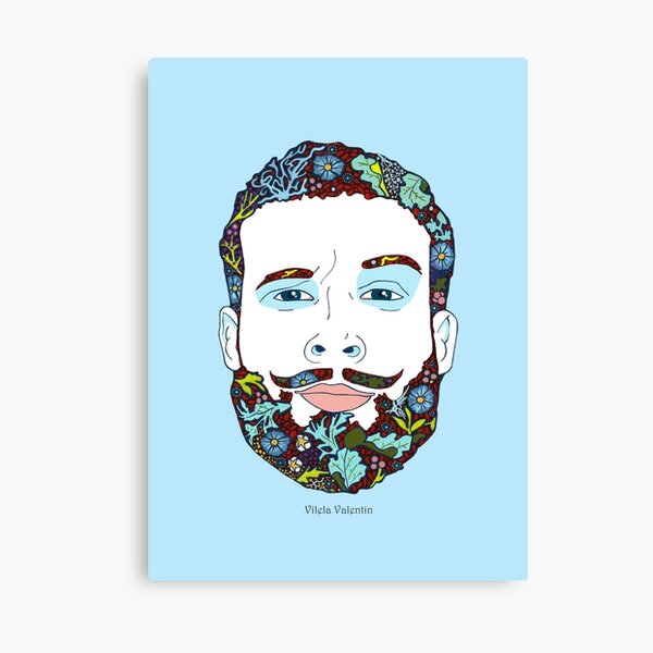 A man of nature Canvas Print