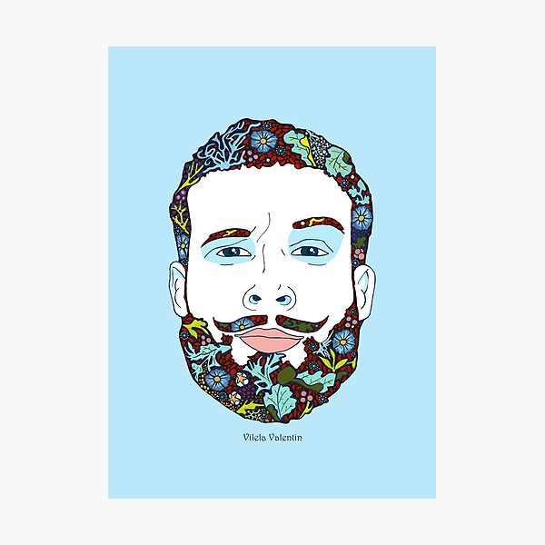A man of nature Photographic Print
