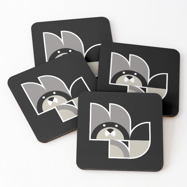 Item preview, Quadrant Raccoon designed and sold by Vaggelis Arabatzoglou.