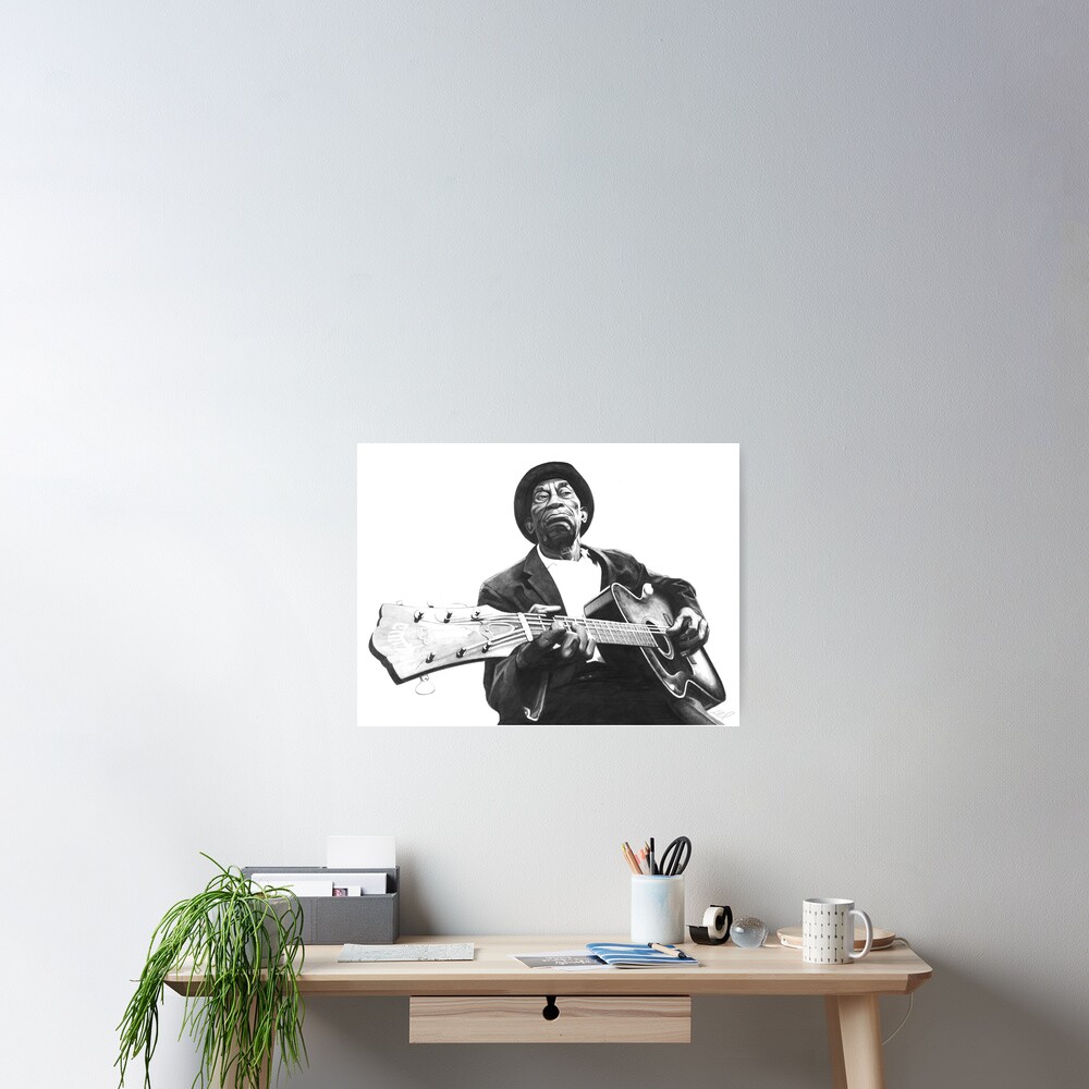 Mississippi John Hurt Poster