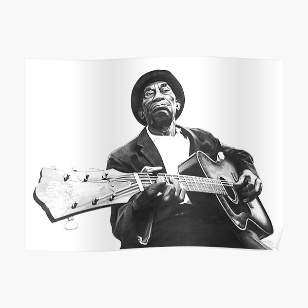 Mississippi John Hurt Poster