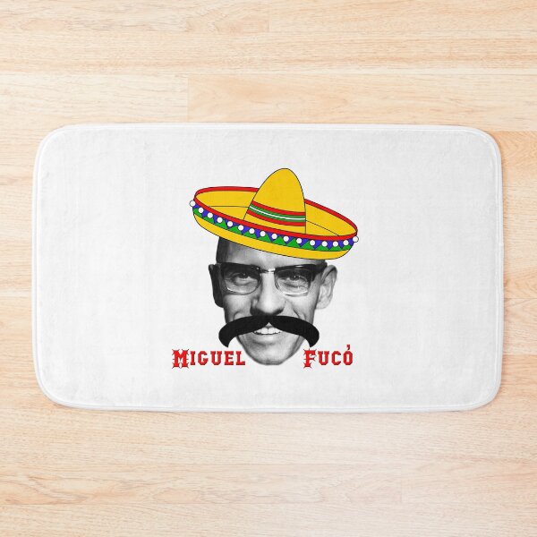 Item preview, Michel Foucault el mexicano designed and sold by Evil Hand.