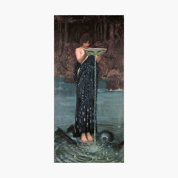Circe Invidiosa by John William Waterhouse Photographic Print