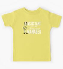 Assistant TO THE Regional Manager (Variant) Kids Tee