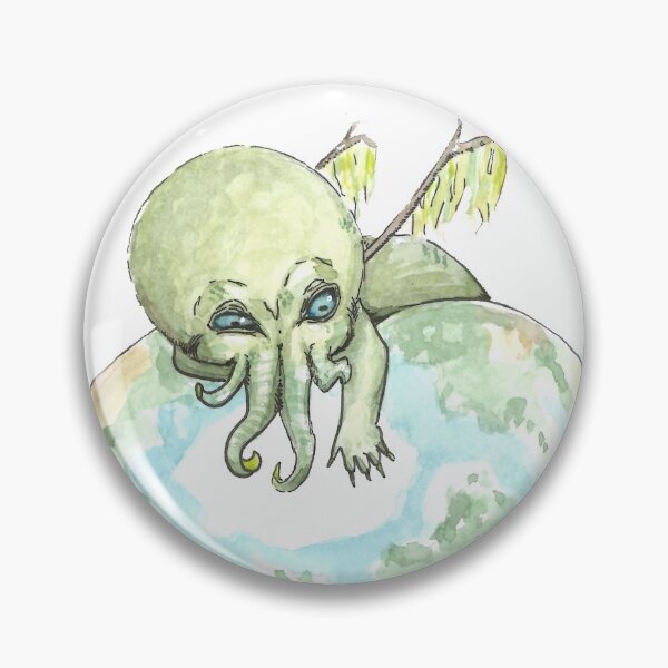 Item preview, Baby Cthulhu on Earth designed and sold by Crea-RiBo.