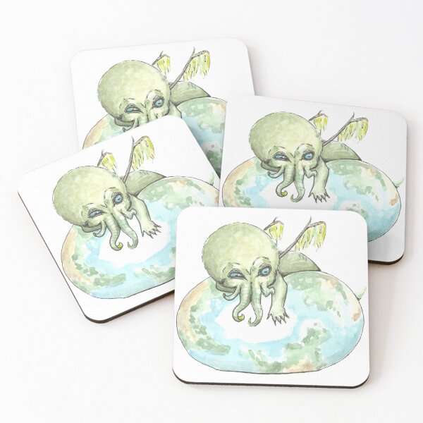 Aperçu de l'œuvre Bébé Cthulhu sur Terre créée et vendue par Crea-RiBo.