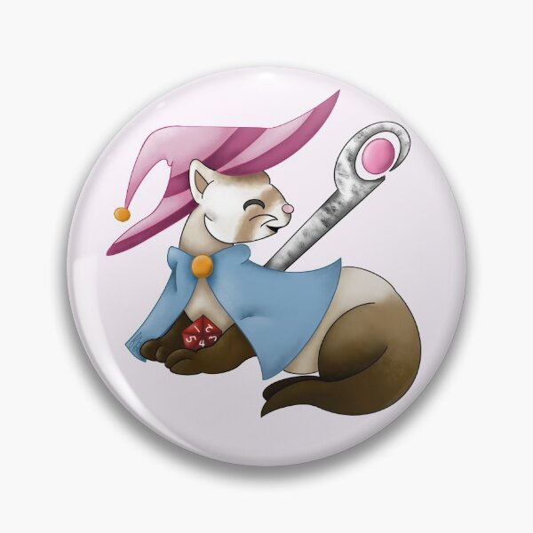 Item preview, Yer a Wizard Ferret! designed and sold by Fandom Brews.
