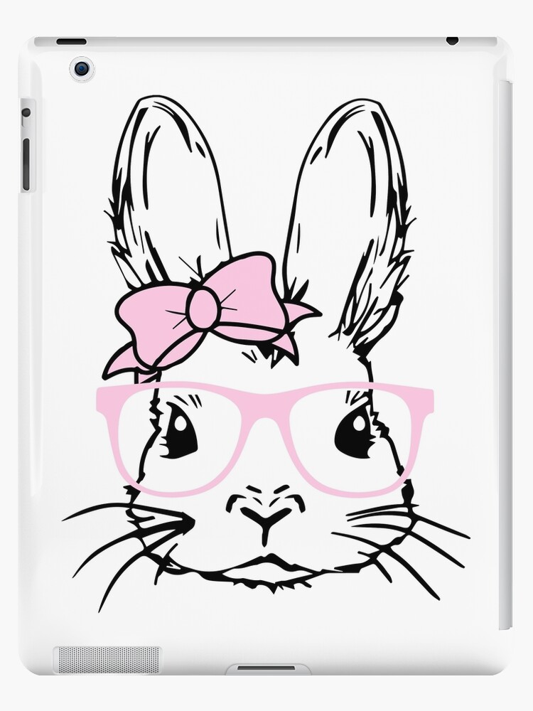 Download Hip Hop Easter Bunny With Bow And Glasses Ipad Case Skin By Tmiranda85 Redbubble