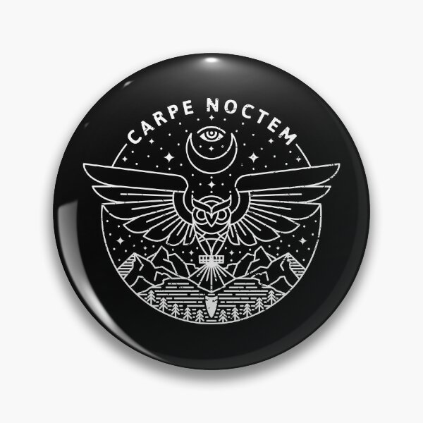 Vista previa del artículo con la obra «Carpe Noctem / Blanco», diseñado y vendido por rfad.