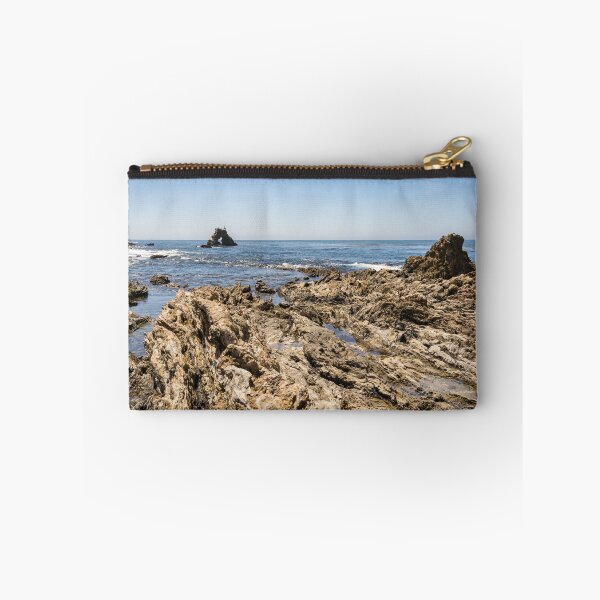 Item preview, Rough Coast at Little Corona Del Mar Beach in Orange County California designed and sold by Georgia Mizuleva.