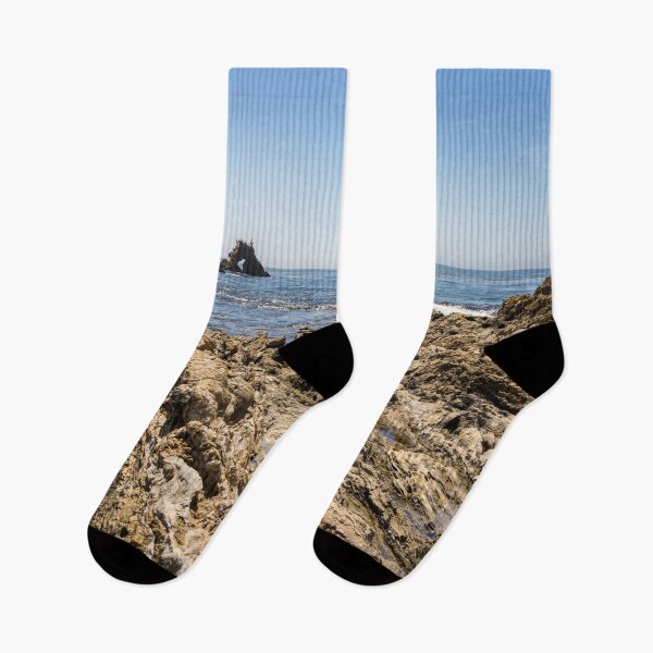 Item preview, Rough Coast at Little Corona Del Mar Beach in Orange County California designed and sold by Georgia Mizuleva.