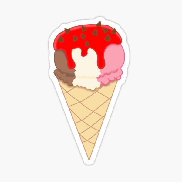 Item preview, Neopolitan with cherry dip and chocolate chips designed and sold by stosphia.