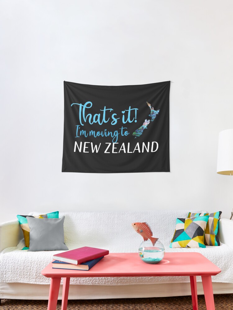 New Zealand Moving To New Zealand Tapestry By Madjack66 Redbubble
