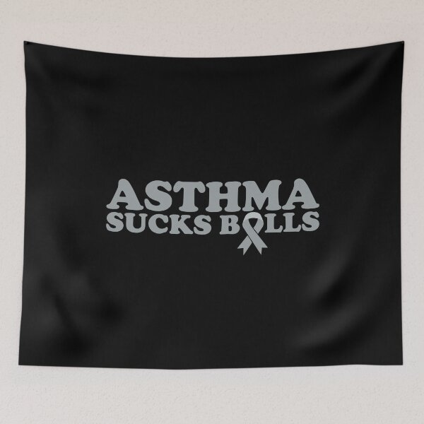 Item preview, Asthma Sucks Bulls designed and sold by thingsandthings.