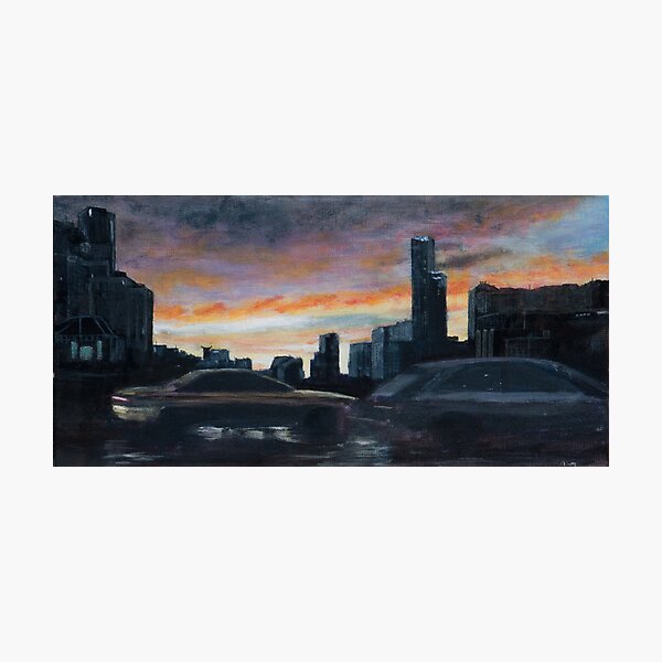 Item preview, Sunset on Princes Bridge, Melbourne designed and sold by rjpmcmahon.