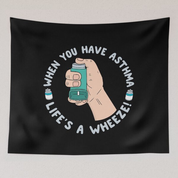 Item preview, Funny Asthma & Asthma Awareness Designs designed and sold by thingsandthings.