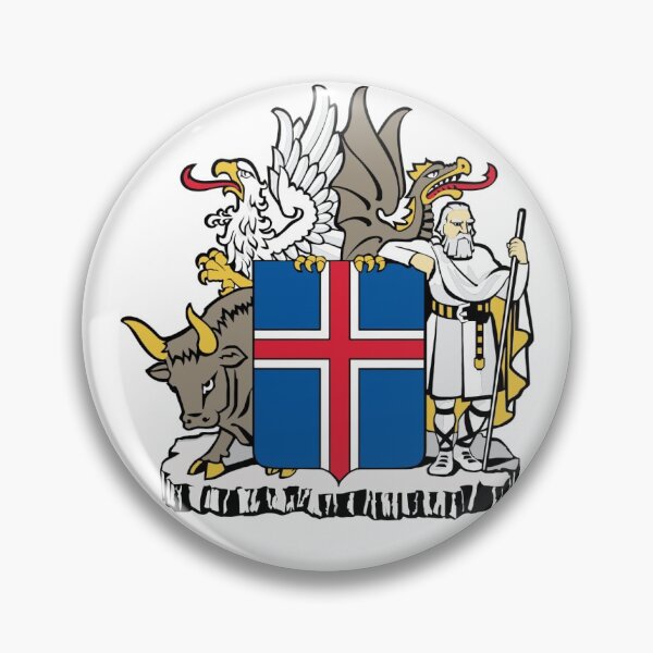 Item preview, Iceland Grand Coat of Arms designed and sold by History Merch!.