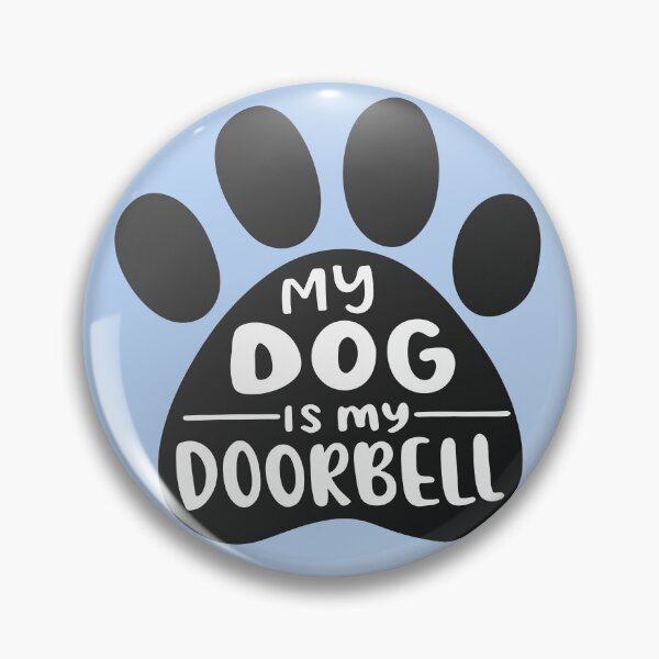 Item preview, Dog doorbell designed and sold by Rusembell.
