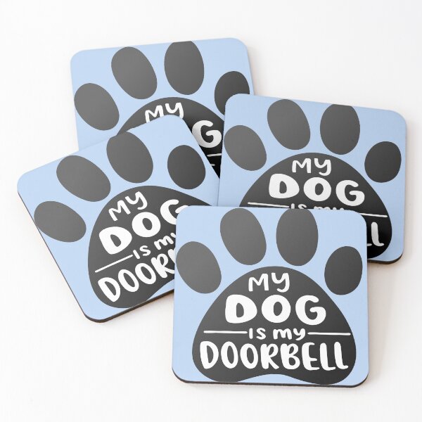 Item preview, Dog doorbell designed and sold by Rusembell.