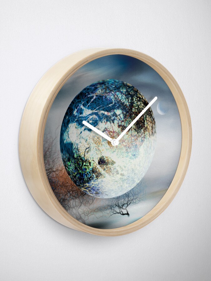 Alternate view of Big Blue Ball Clock