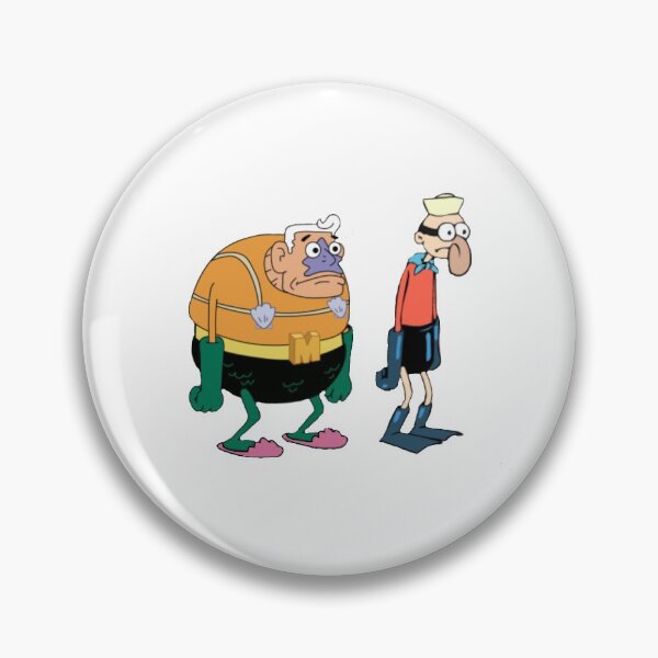 Item preview, Barnacle Boy and Mermaid Man designed and sold by gabbycn.