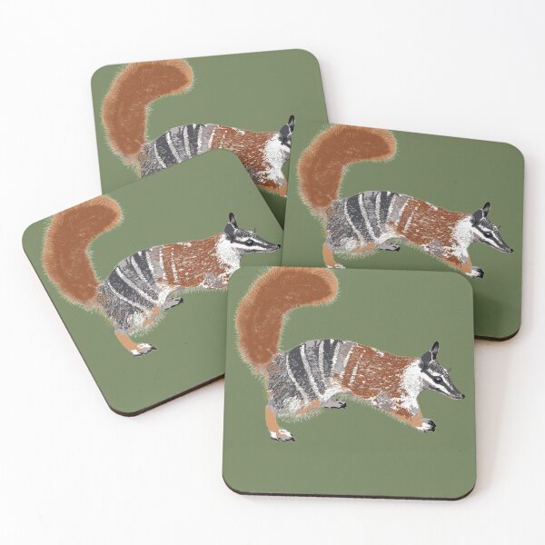 Item preview, Numbat on gumleaf green by Chrissy Wild designed and sold by ChrissyWild.