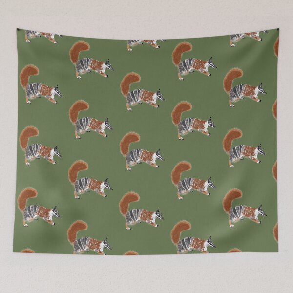 Item preview, Numbat on gumleaf green by Chrissy Wild designed and sold by ChrissyWild.