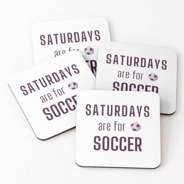Item preview, Saturdays Are For Soccer - Dark Burgundy designed and sold by ryanwfraser.