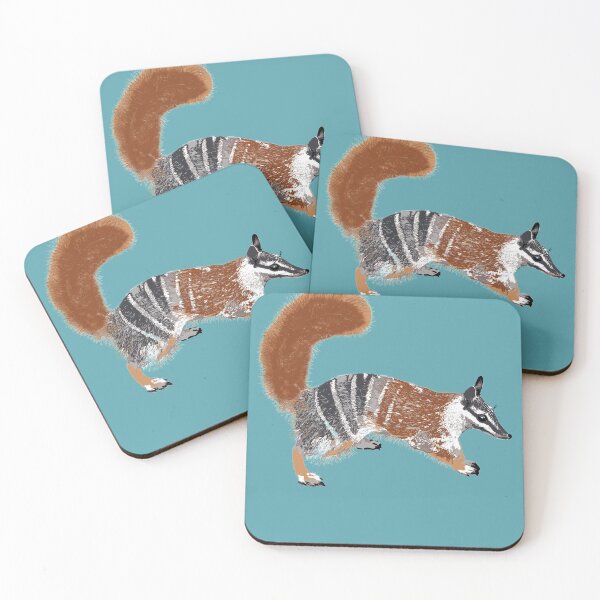 Item preview, Numbat on blue by Chrissy Wild designed and sold by ChrissyWild.