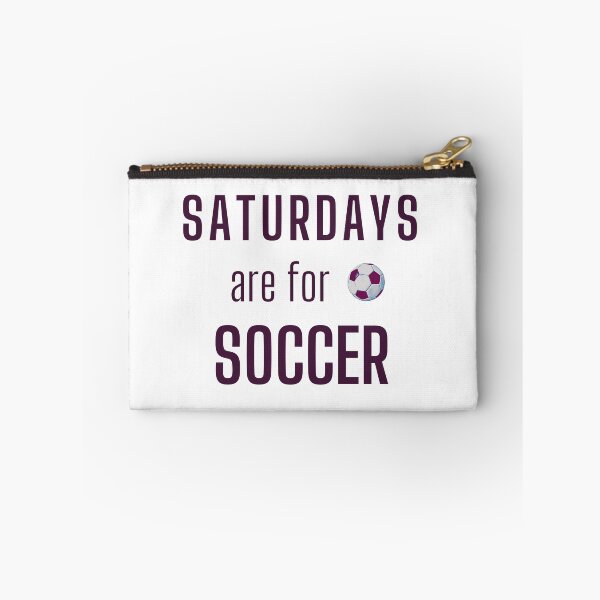 Item preview, Saturdays Are For Soccer - Dark Burgundy designed and sold by ryanwfraser.