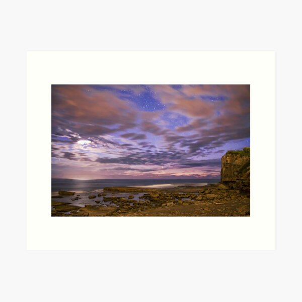 Comet Lovejoy at Terrigal Art Print
