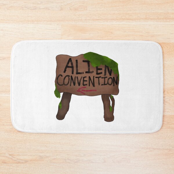 Item preview, Alien Convention Sign designed and sold by Kai Buro.