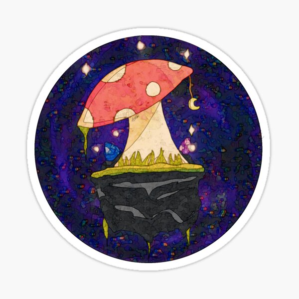 Item preview, Magic Mushroom Island designed and sold by Aria Gauthier.